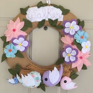 Custom Surname Wreath
